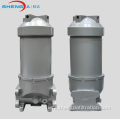 Aluminium/koolstofstaal inline filter voor hydraulische apparaten